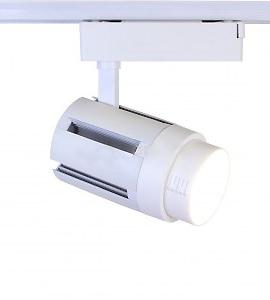 Светодиодный светильник трековый GD001 ФОКУС 15-60 (30W, 220V, 15-60deg, белый корпус) 48858
