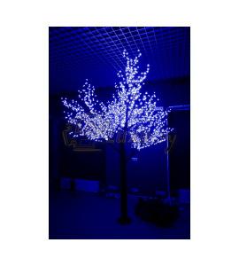 Светодиодное дерево Сакура 1,5м, IP54, 864 LED Синее свечение Артикул: 75907