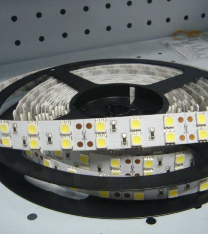 Светодиодная лента SMD 5050 - 600 LED - RGB - White - 24V - IP33