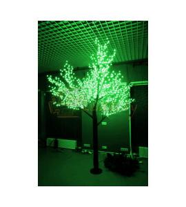 Светодиодное дерево Сакура 1,5м, IP54, 864 LED Зеленое свечение Артикул: 75908