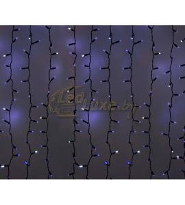 Светодиодная гирлянда Дождь 1,5х1,5м, 144 LED, 220V (на прозрачном проводе) Артикул: 75297