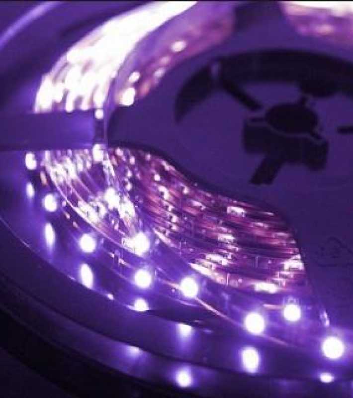 Ультрафиолетовая светодиодная лента 3528, 300 LED, IP33