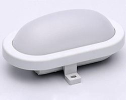 Светильник светодиодный пылевлагозащищенный 6w овальный, 4000К IP 64