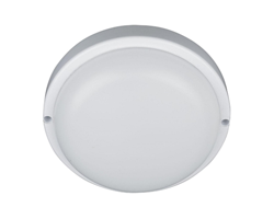 Светильник светодиодный пылевлагозащищенный круглый 8w, 4000 К,  IP54 пластик