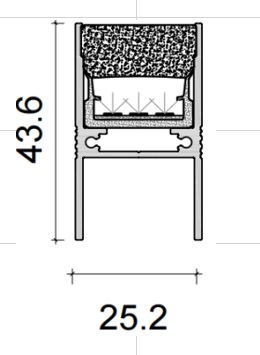 Купить светодиодный профиль для грунта в Минске!